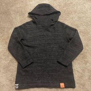 Women’s Paka Royal Alpaca Blend The Hoodie Sweater Heather Black Size M